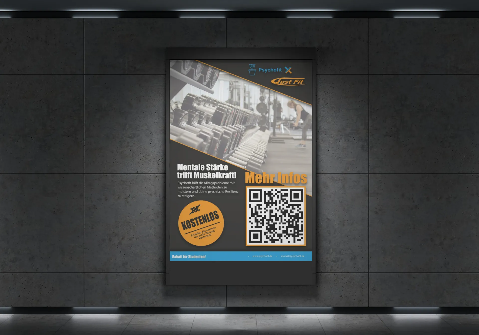 Poster und Plakate Design Mockup Grafikdesign